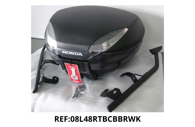 08L48RTBCBBRWK - 48L TB,BACKREST,CARBON LID, WAVE KEY