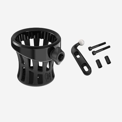 MGS 59611 - PORTA-COPOS GEN 2 COM SUPORTE FIXAÇÃO PRETO